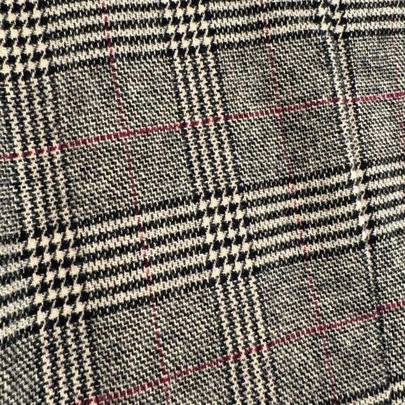 The Drop Women's Blake Tweed Plaid Long Blazer XL NWOT - Picture 7 of 12